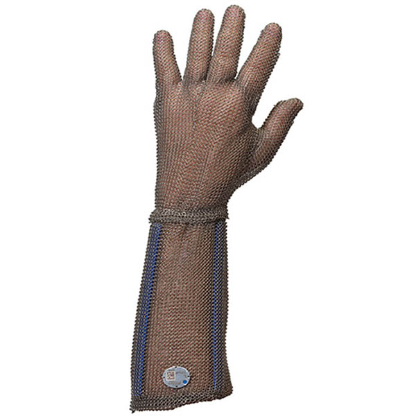 Whizard Stainless Steel Metal Mesh Cut Resistant Gloves Standard Length, Cut  Resistant Gloves