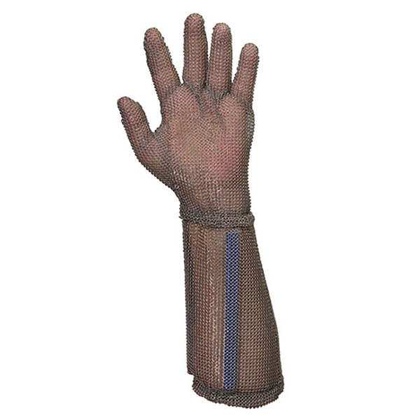 Whizard Stainless Steel Metal Mesh Cut Resistant Gloves Standard Length, Cut  Resistant Gloves
