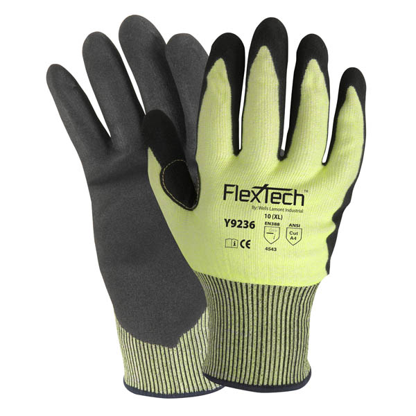 Fabrication Basics Nitrile Coated Anti-Cut 5/Abrasion Resistant Gloves –  Tig Aesthetics LLC